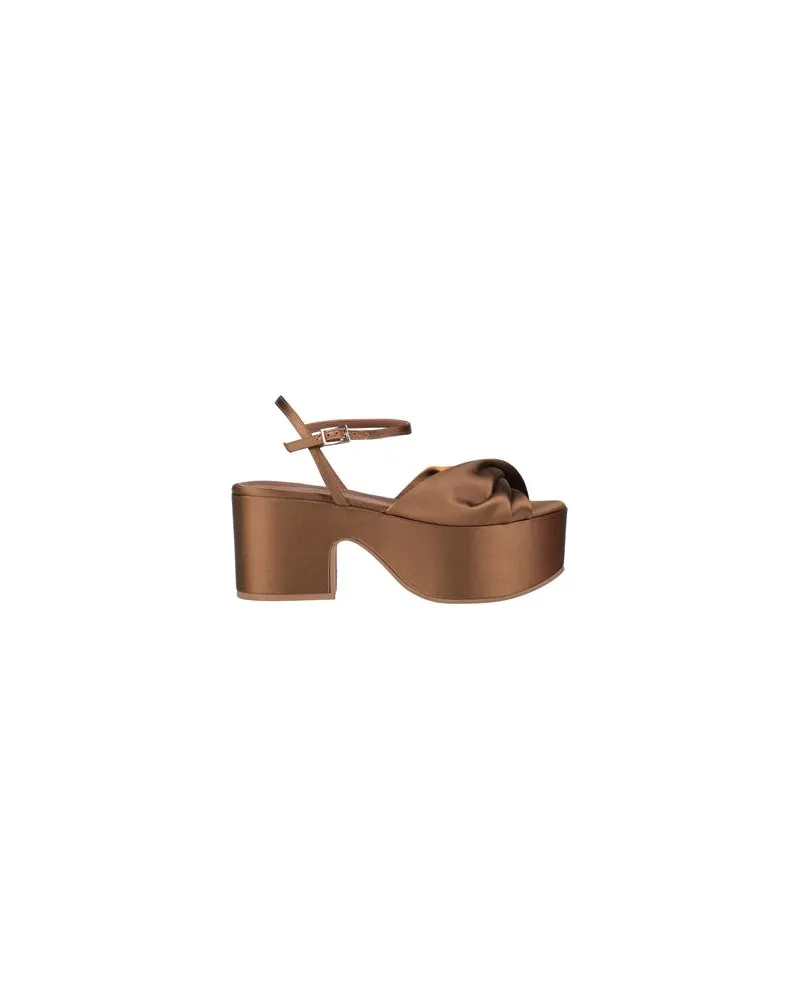 L'Autre Chose SCHUHE - Sandalenauf YOOX.COM Bronze