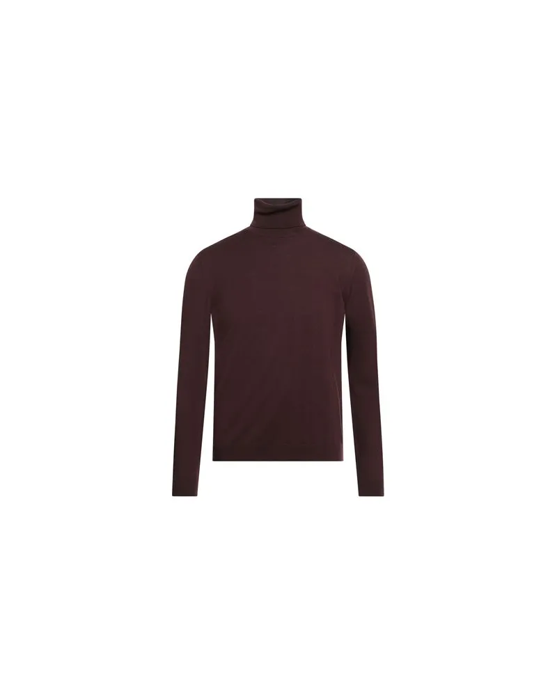 Roberto Collina STRICKWAREN - Rollkragenpulloverauf YOOX.COM Schokobraun