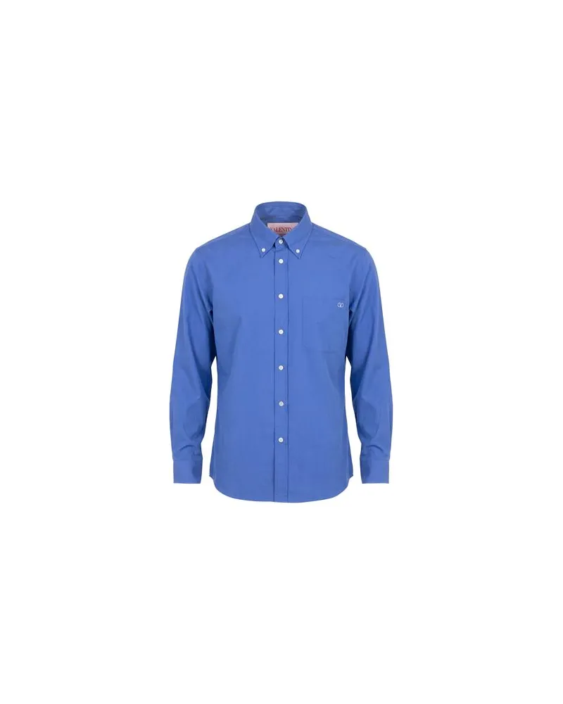 Valentino Garavani TOPS - Hemdenauf YOOX.COM Blau