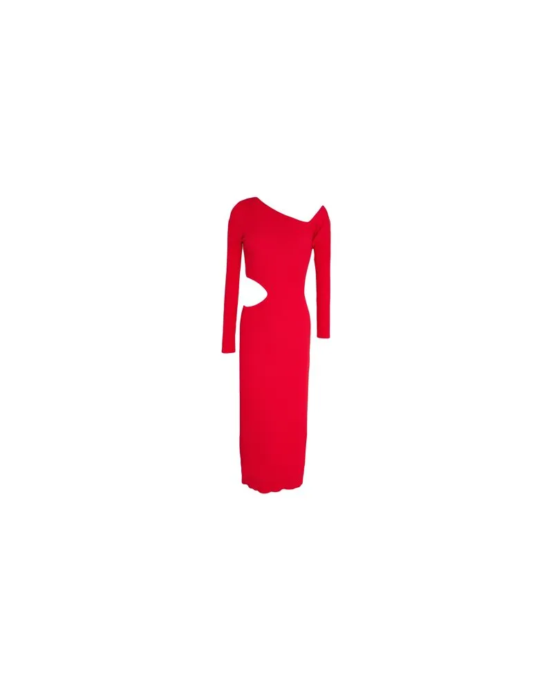 VICOLO KLEIDER - Midi-Kleiderauf YOOX.COM Rot