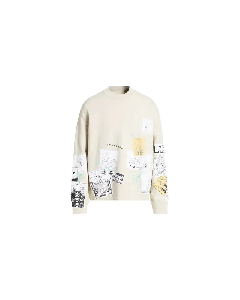 DOMREBEL TOPS - Sweatshirtsauf YOOX.COM Hellgrau