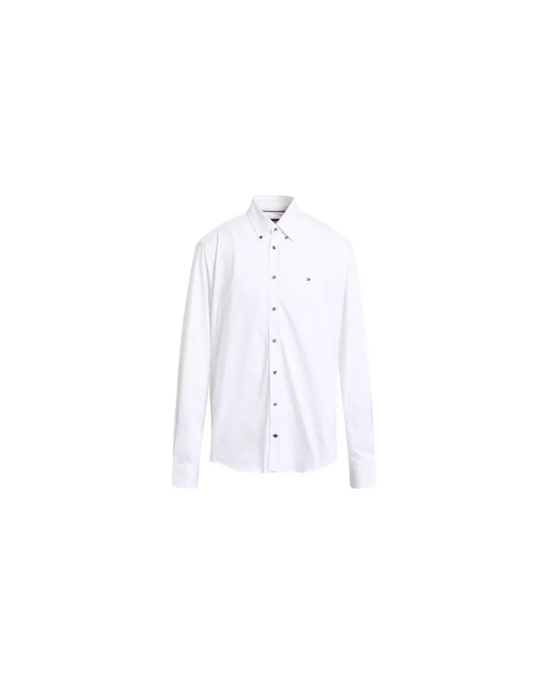 Tommy Hilfiger TOPS - Hemdenauf YOOX.COM Weiß
