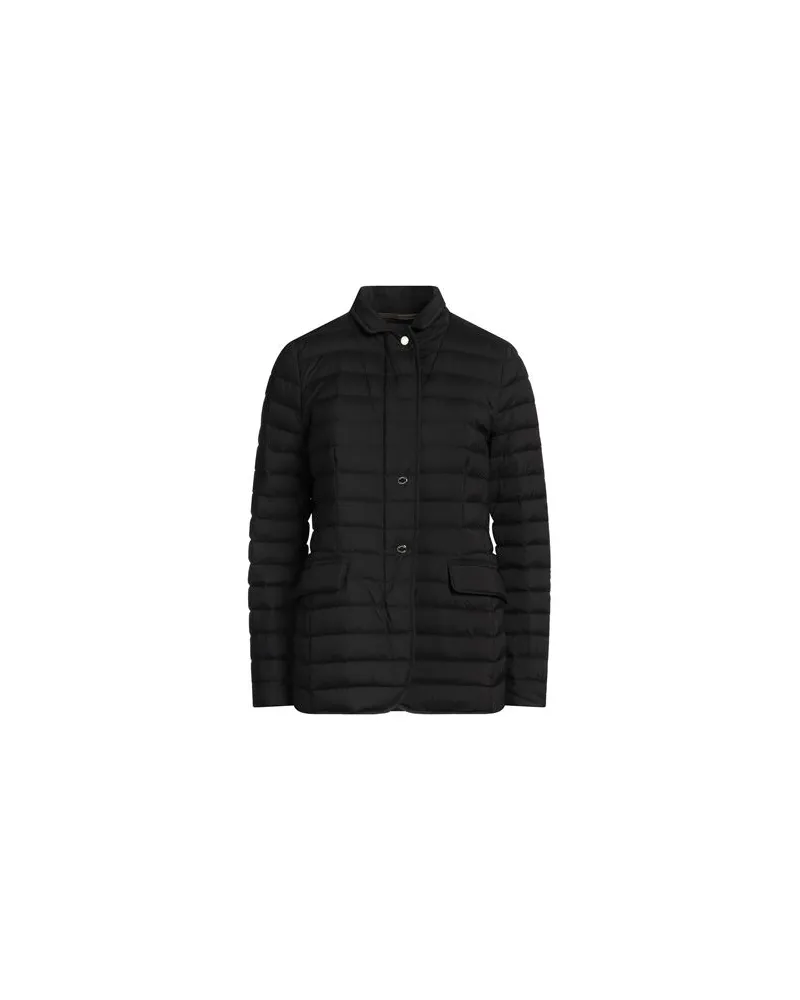 MOORER JACKEN & MÄNTEL - Pufferjacken & Daunenjackenauf YOOX.COM Schwarz