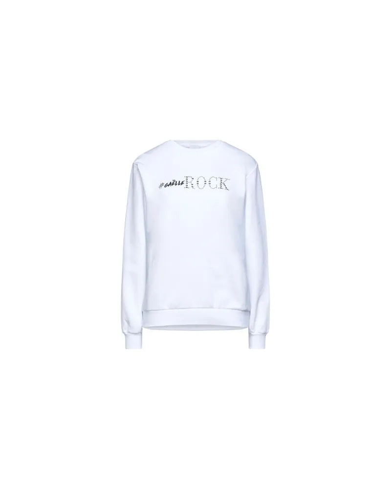 Gaëlle Bonheur TOPS - Sweatshirtsauf YOOX.COM Weiß