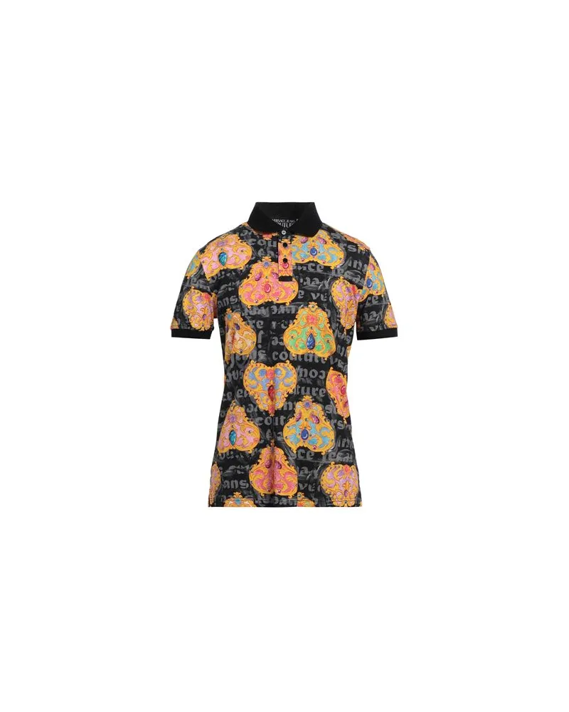 Versace Jeans TOPS - Poloshirtsauf YOOX.COM Schwarz