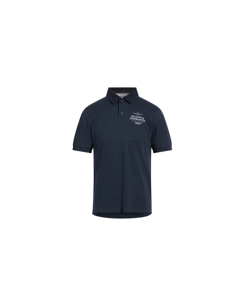 Aeronautica Militare TOPS - Poloshirtsauf YOOX.COM Nachtblau