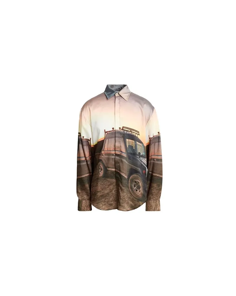 MSGM TOPS - Hemdenauf YOOX.COM Khaki