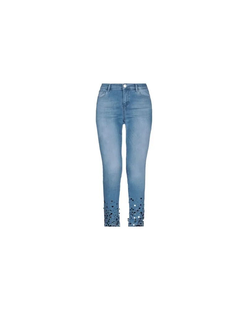 My Twin Twinset HOSEN & RÖCKE - Jeanshosenauf YOOX.COM Blau