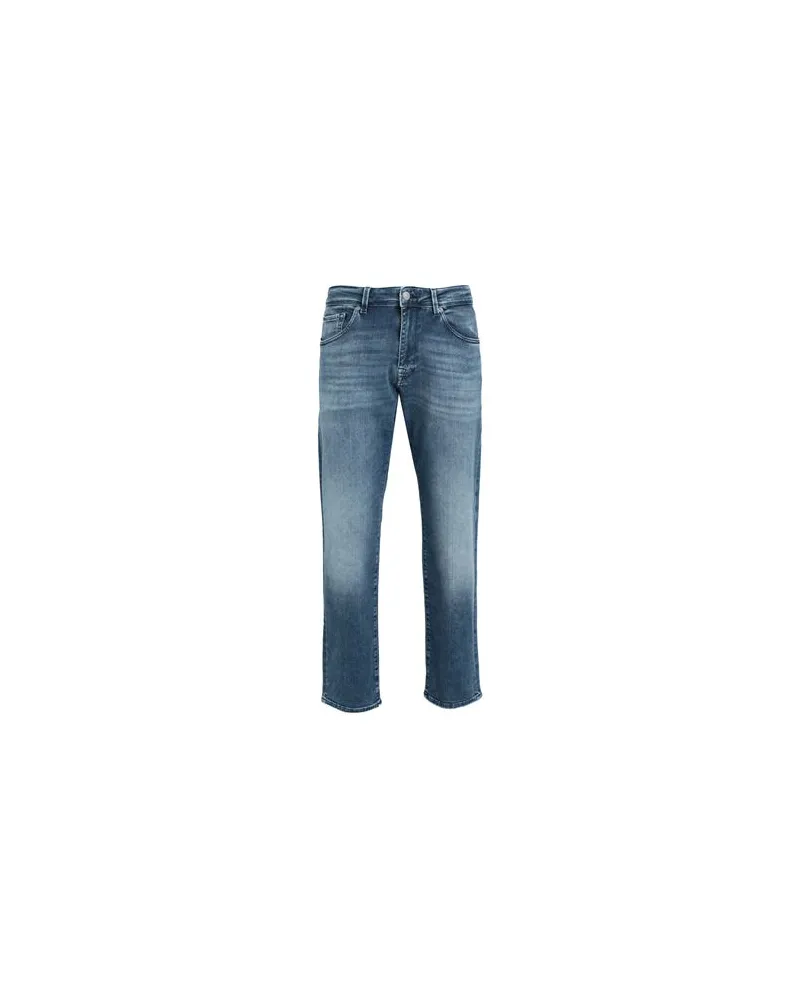Selected Homme HOSEN & RÖCKE - Jeanshosenauf YOOX.COM Blau