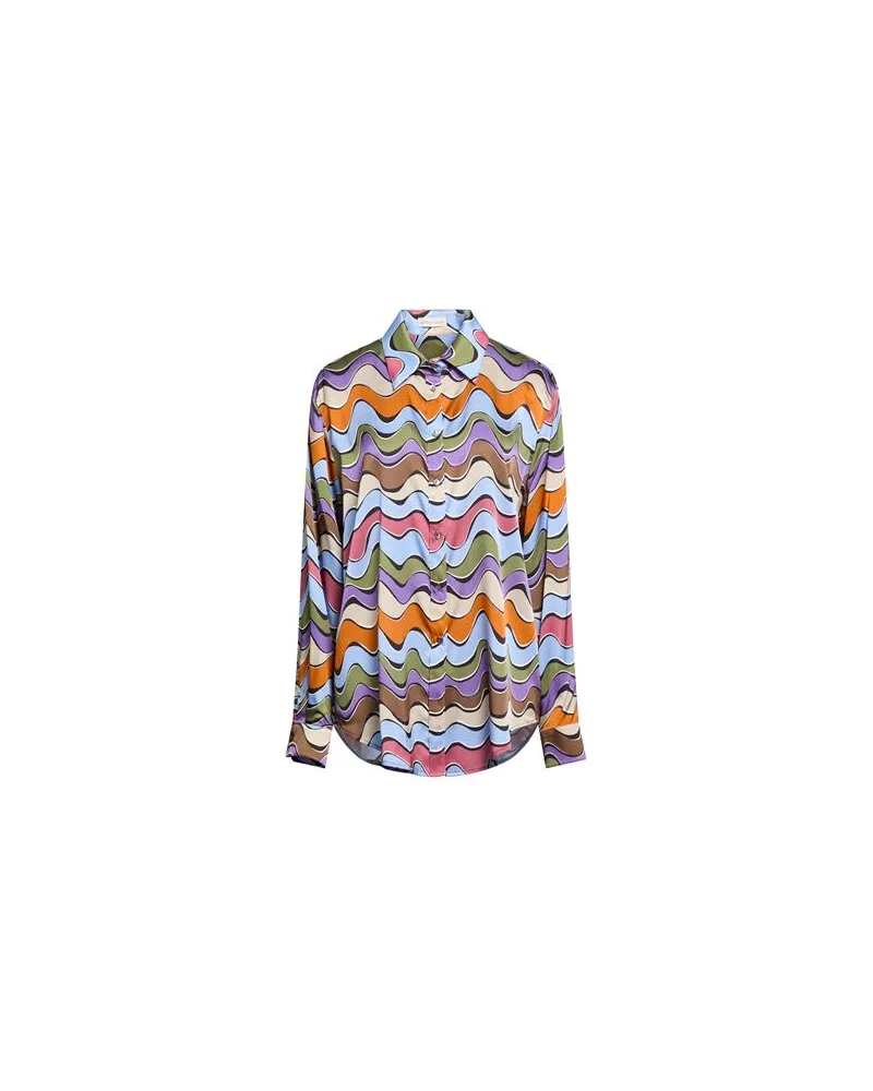 Camicettasnob TOPS - Hemdenauf YOOX.COM Hellblau