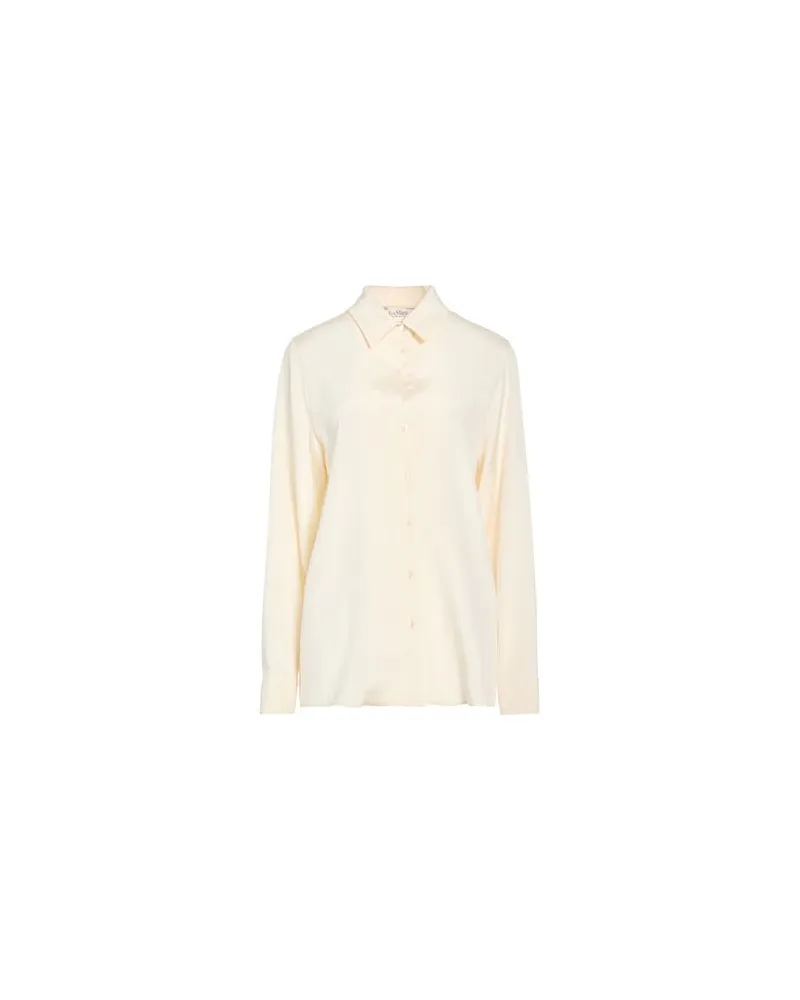 Max Mara TOPS - Hemdenauf YOOX.COM Cremeweiß