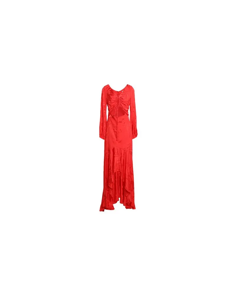 Silvia Tcherassi KLEIDER - Maxi-Kleiderauf YOOX.COM Tomatenrot