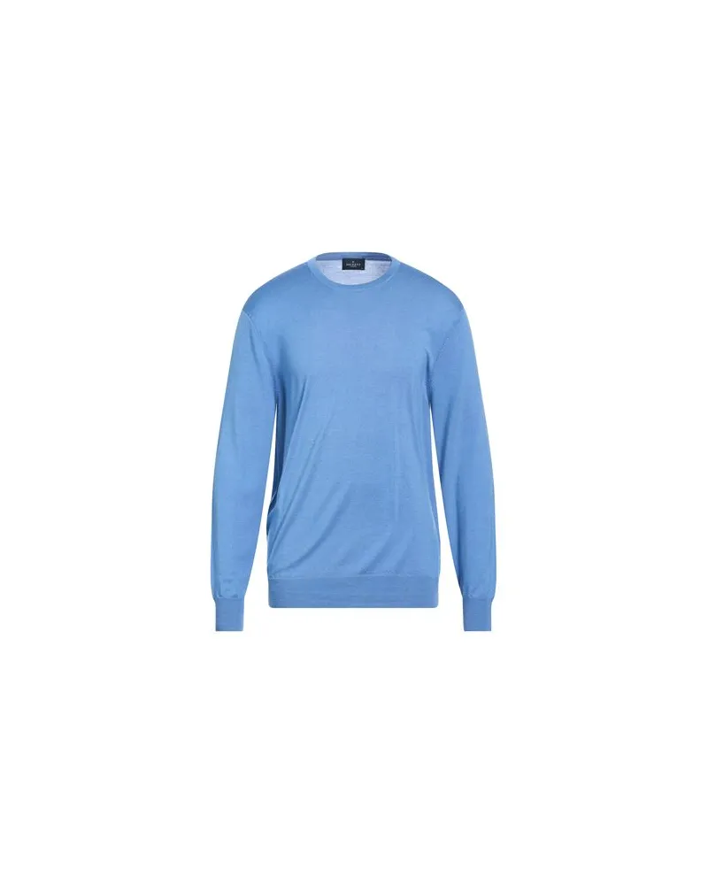 Hackett STRICKWAREN - Pulloverauf YOOX.COM Azurblau