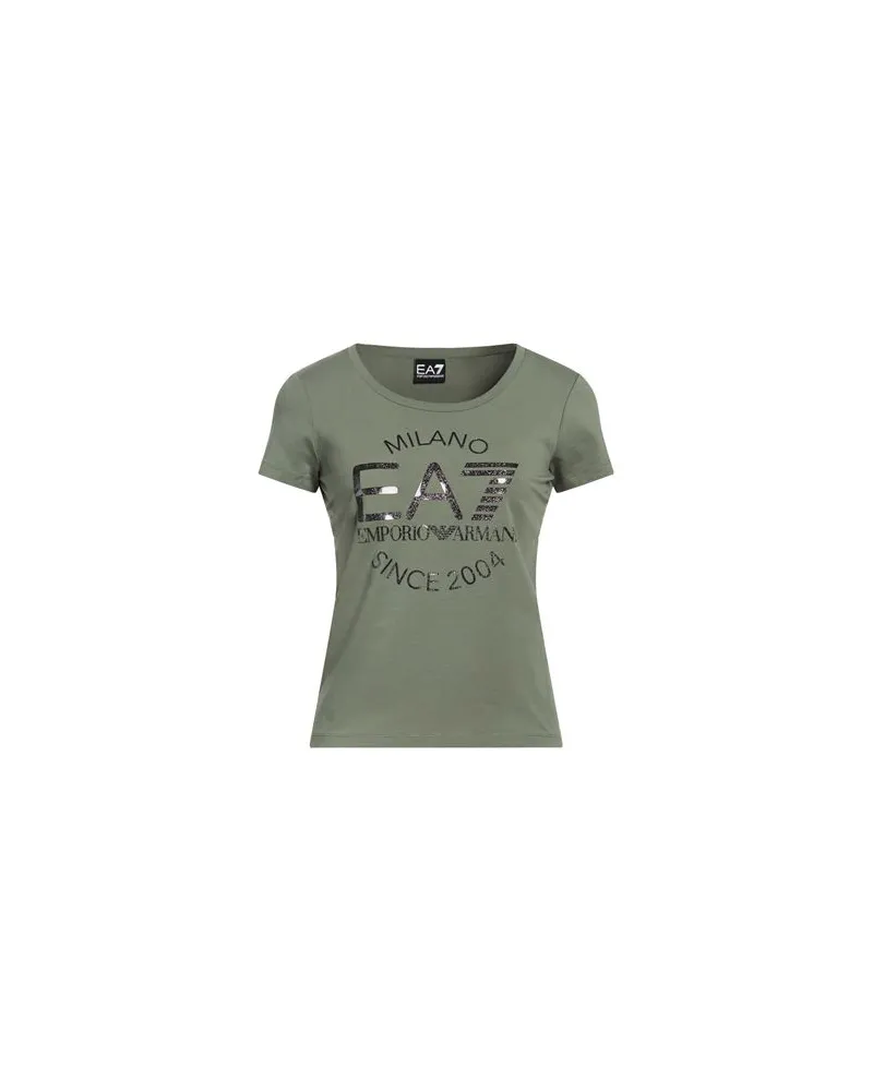 EA7 TOPS - T-shirtsauf YOOX.COM Militärgrün