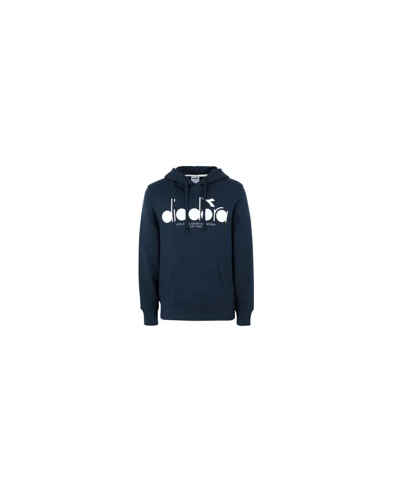Diadora HOODIE 5PALLE - TOPS - Sweatshirtsauf YOOX.COM Nachtblau