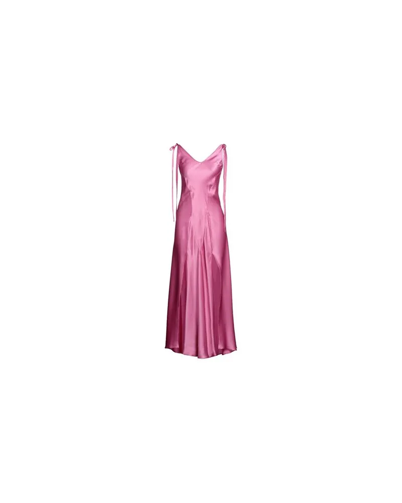 La Semaine Paris KLEIDER - Maxi-Kleiderauf YOOX.COM Magenta