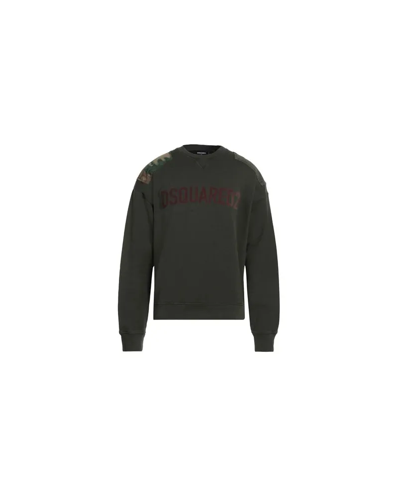 Dsquared2 TOPS - Sweatshirtsauf YOOX.COM Dunkelgrün