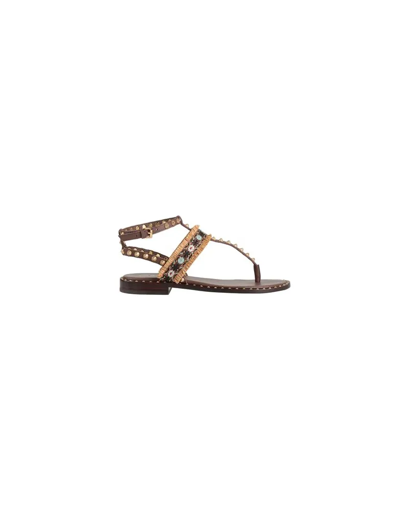ash SCHUHE - Zehentrennerauf YOOX.COM Dunkelbraun