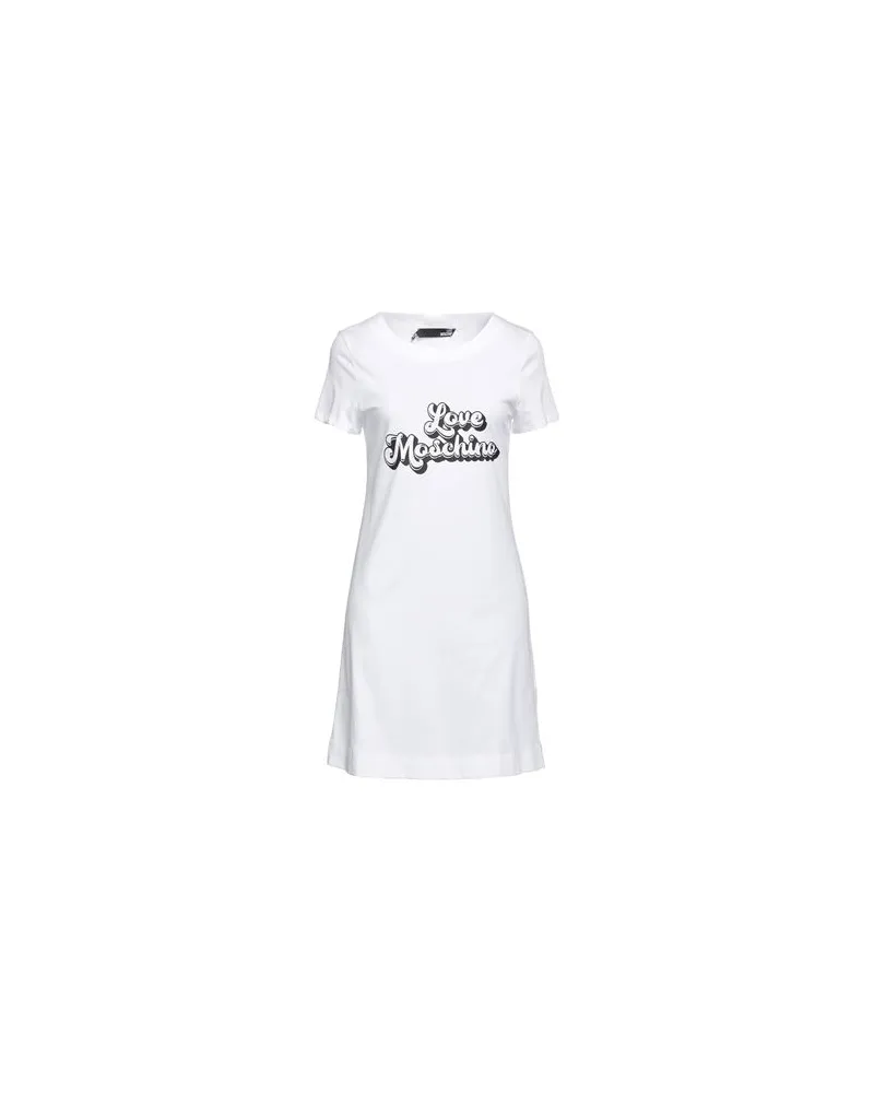 Moschino KLEIDER - Mini-Kleiderauf YOOX.COM Weiß