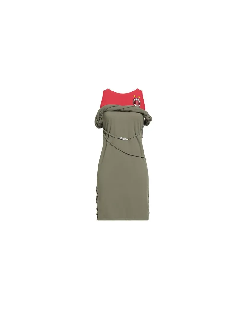 Andersson Bell KLEIDER - Mini-Kleiderauf YOOX.COM Militärgrün