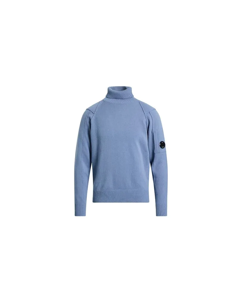 C.P. Company STRICKWAREN - Rollkragenpulloverauf YOOX.COM Taubenblau
