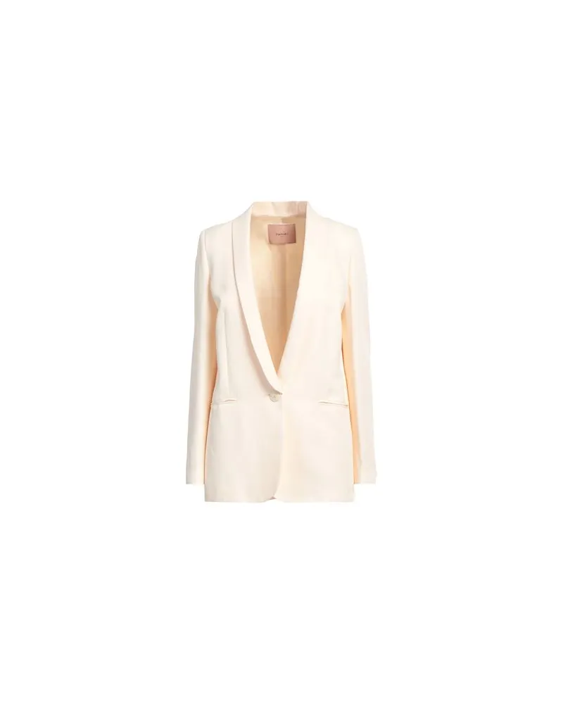 Twin-Set ANZÜGE und CO-ORDS - Blazersauf YOOX.COM Cremeweiß