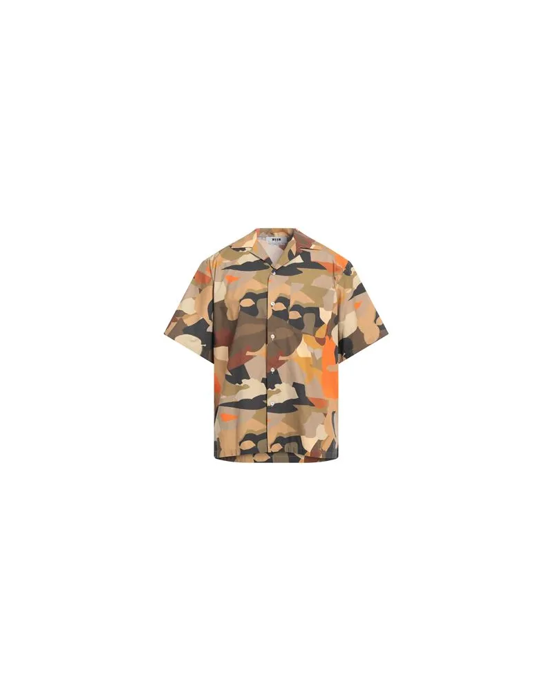 MSGM TOPS - Hemdenauf YOOX.COM Militärgrün