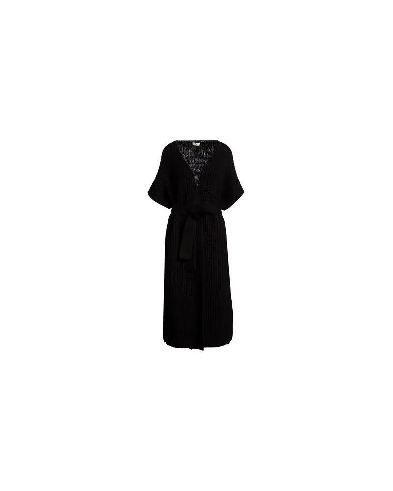 Herno STRICKWAREN - Strickjackenauf YOOX.COM Schwarz