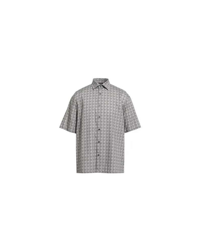 Emporio Armani TOPS - Hemdenauf YOOX.COM Grau