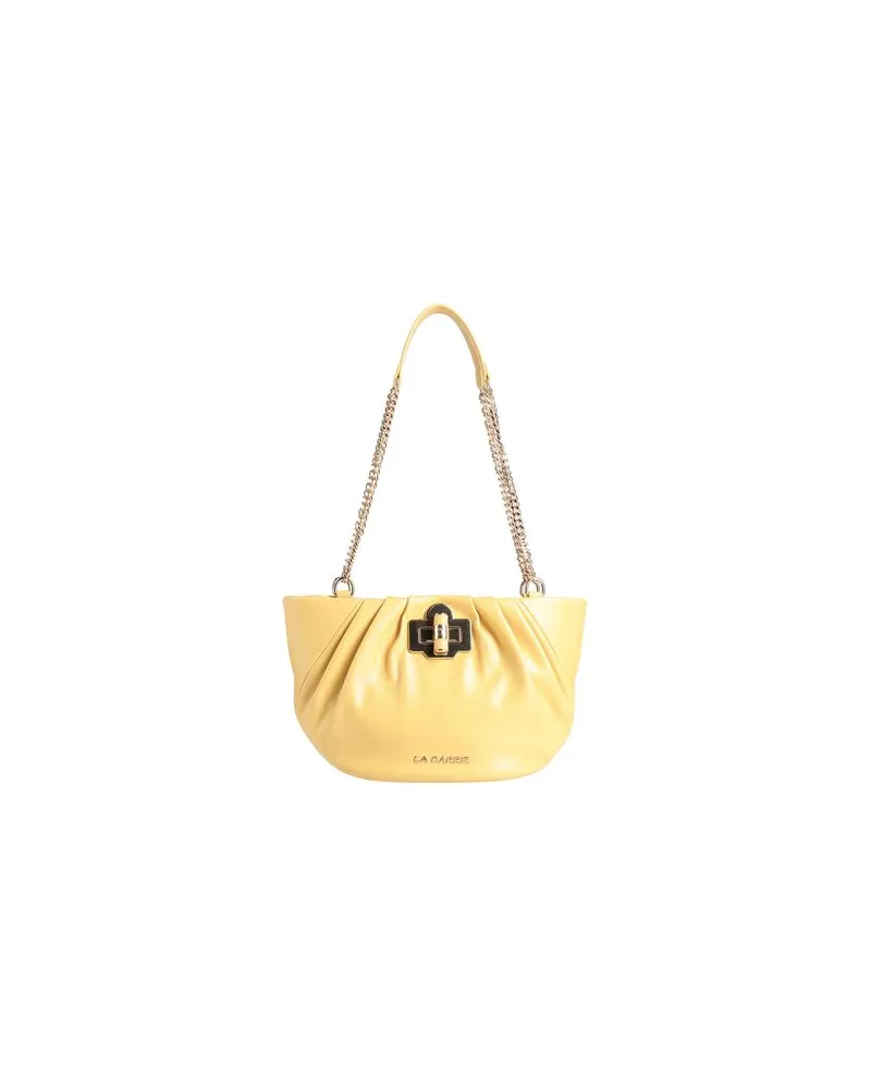 LA CARRIE TASCHEN - Schultertaschenauf YOOX.COM Senf