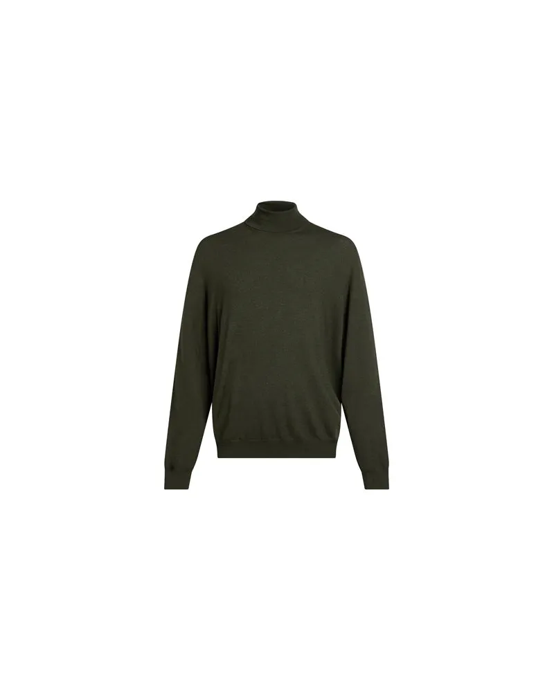 BASE Milano STRICKWAREN - Rollkragenpulloverauf YOOX.COM Dunkelgrün