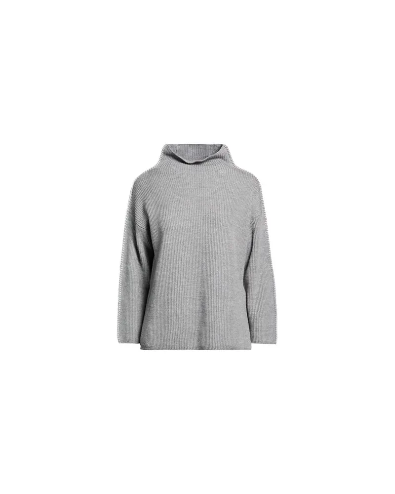 Max Mara STRICKWAREN - Rollkragenpulloverauf YOOX.COM Grau