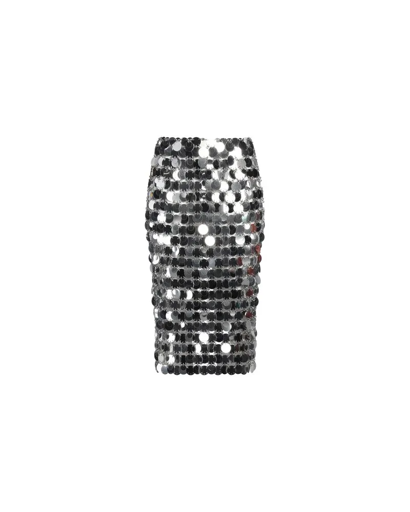 Paco Rabanne HOSEN & RÖCKE - Midi-Röckeauf YOOX.COM Silber