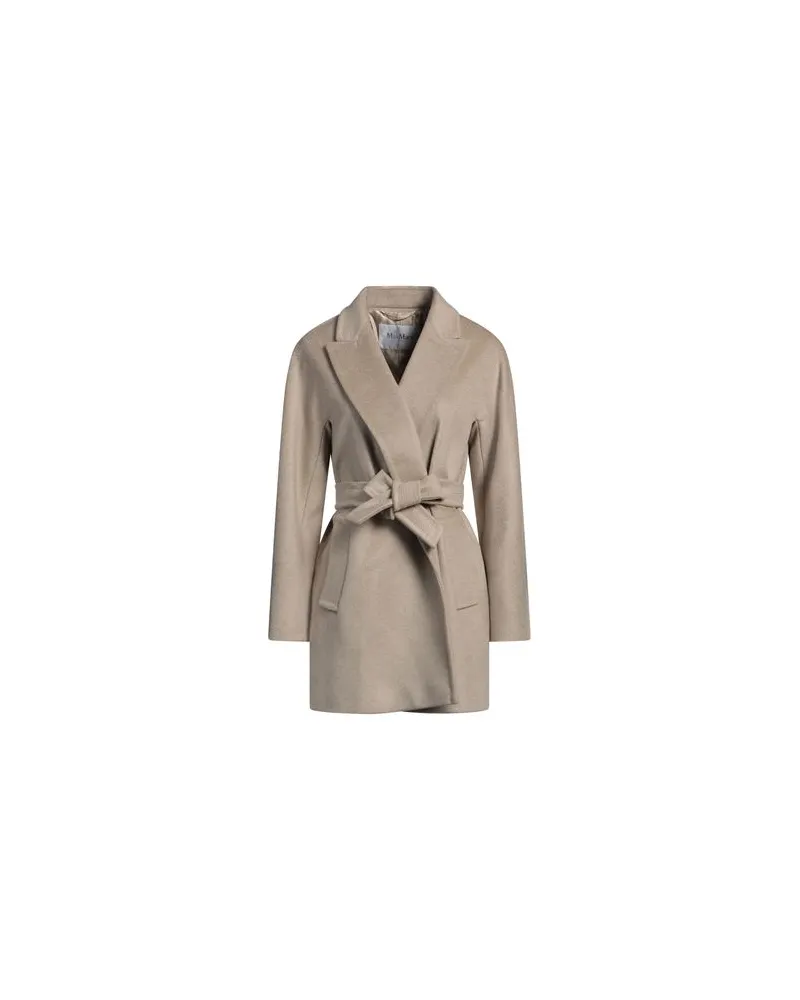 Max Mara JACKEN & MÄNTEL - Mäntelauf YOOX.COM Beige
