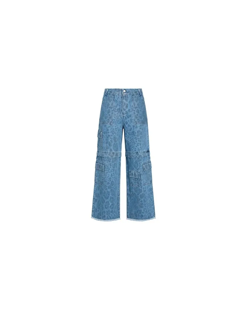 DISCLAIMER HOSEN & RÖCKE - Jeanshosenauf YOOX.COM Blau