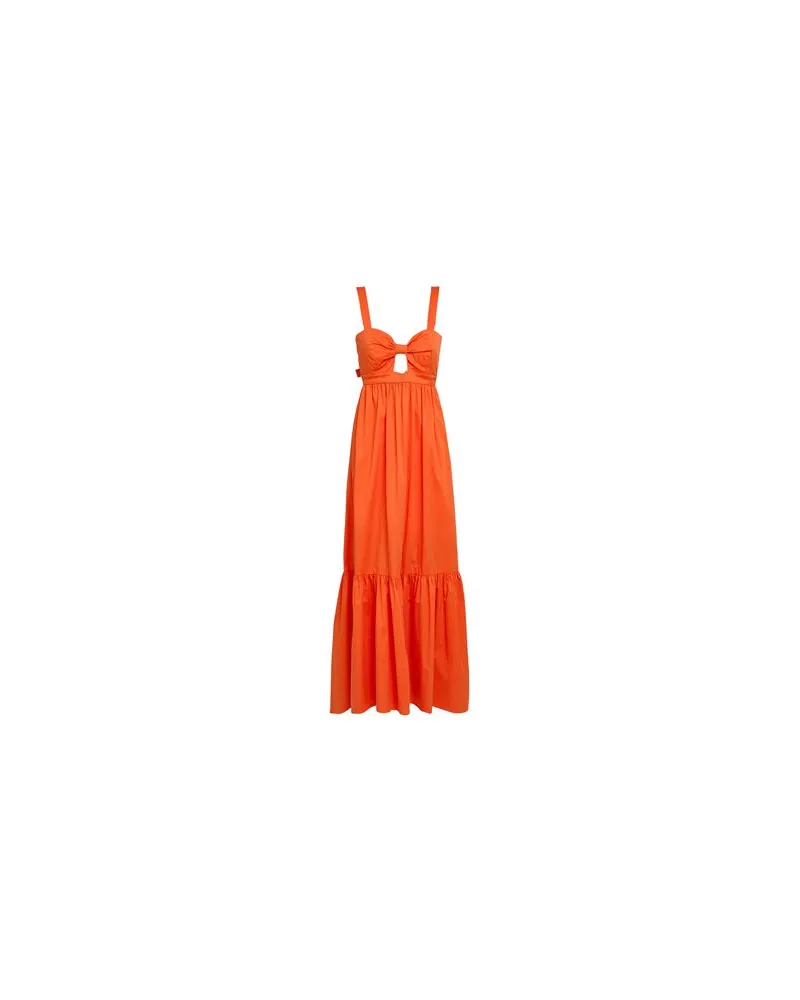 Jijil KLEIDER - Maxi-Kleiderauf YOOX.COM Orange