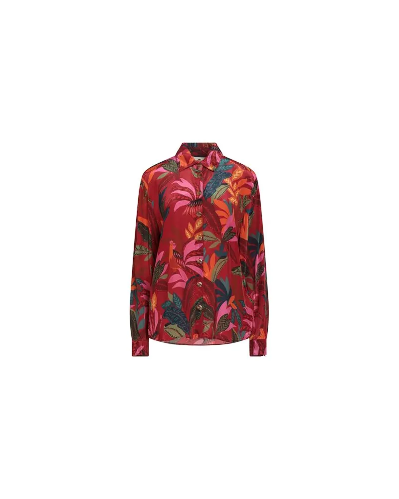 FARM Rio TOPS - Hemdenauf YOOX.COM Rot