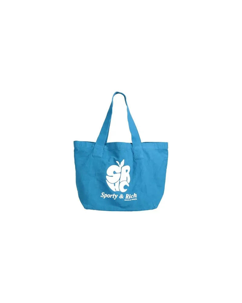 SPORTY & RICH TASCHEN - Schultertaschenauf YOOX.COM Azurblau