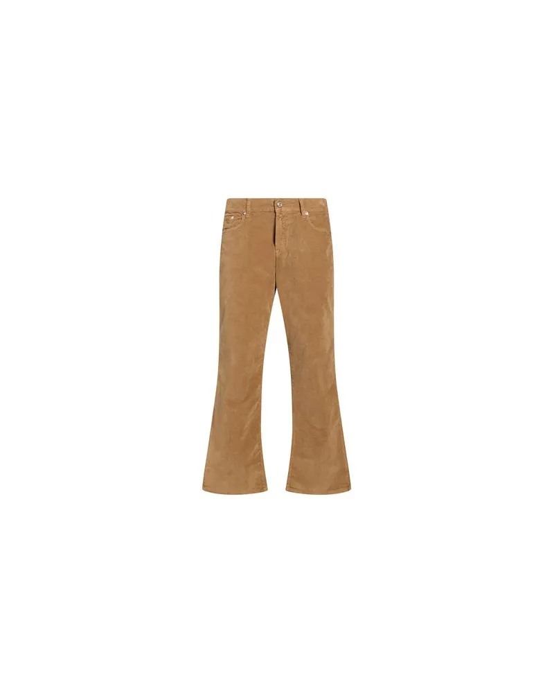 Roy Roger's HOSEN & RÖCKE - Hosenauf YOOX.COM Hellbraun