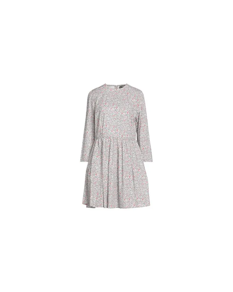 AM KLEIDER - Mini-Kleiderauf YOOX.COM Hellgrau