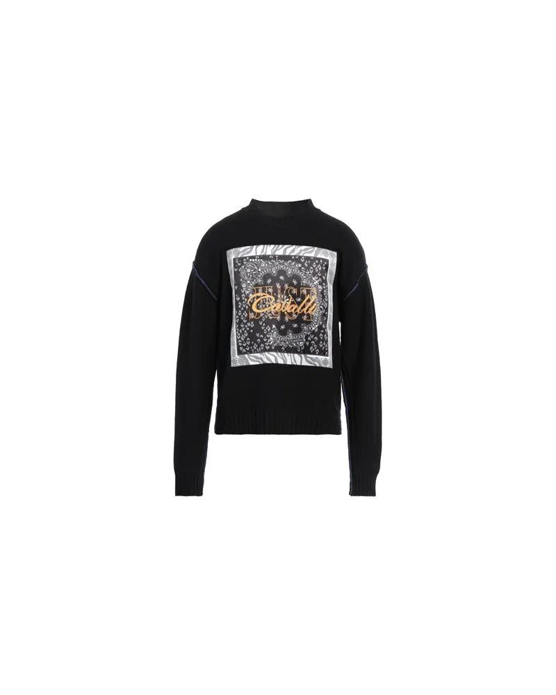 Just Cavalli STRICKWAREN - Pulloverauf YOOX.COM Schwarz