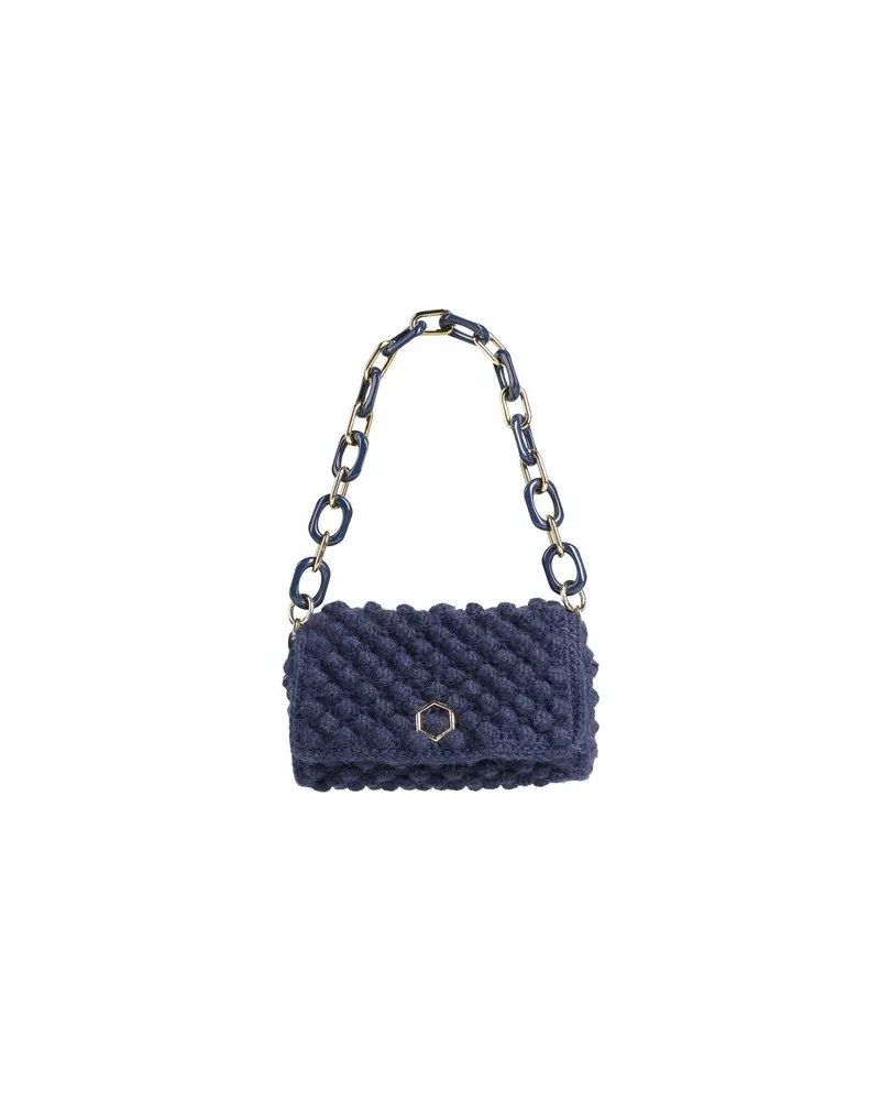 HIBOURAMA TASCHEN - Schultertaschenauf YOOX.COM Marineblau