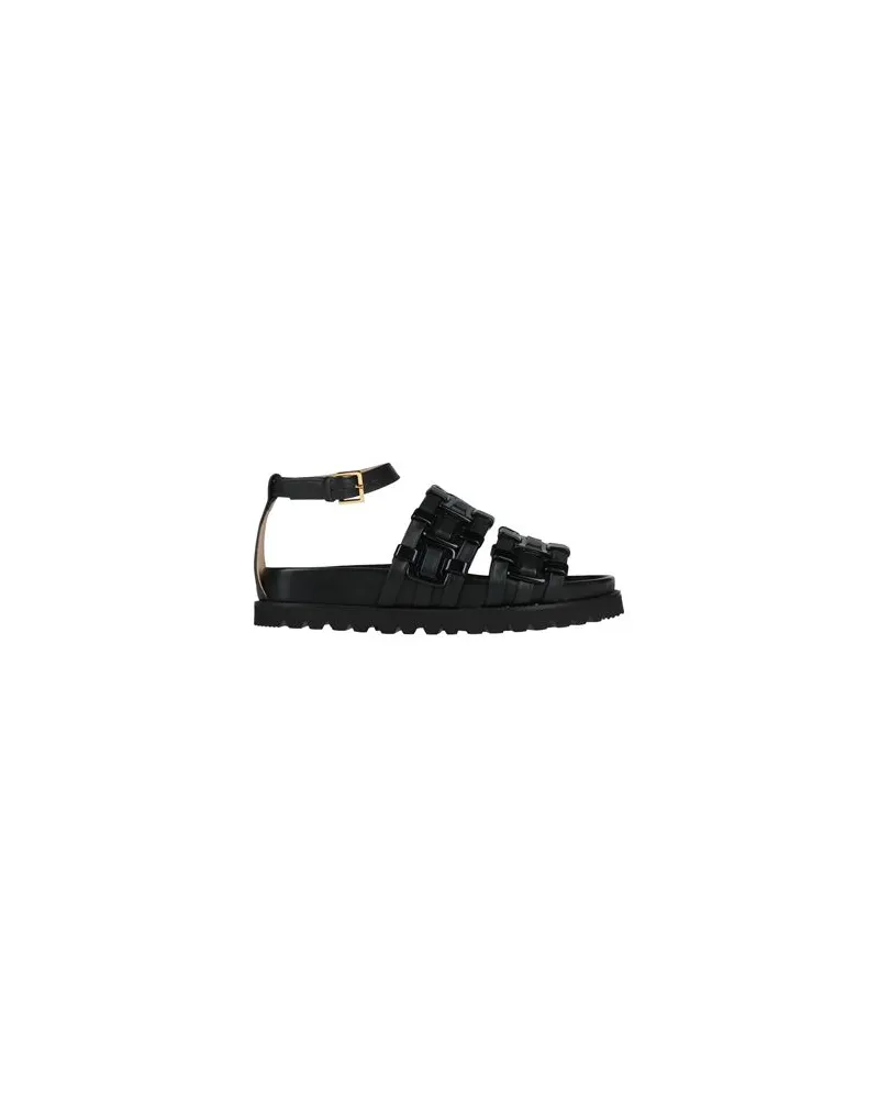 Alberta Ferretti SCHUHE - Sandalenauf YOOX.COM Schwarz