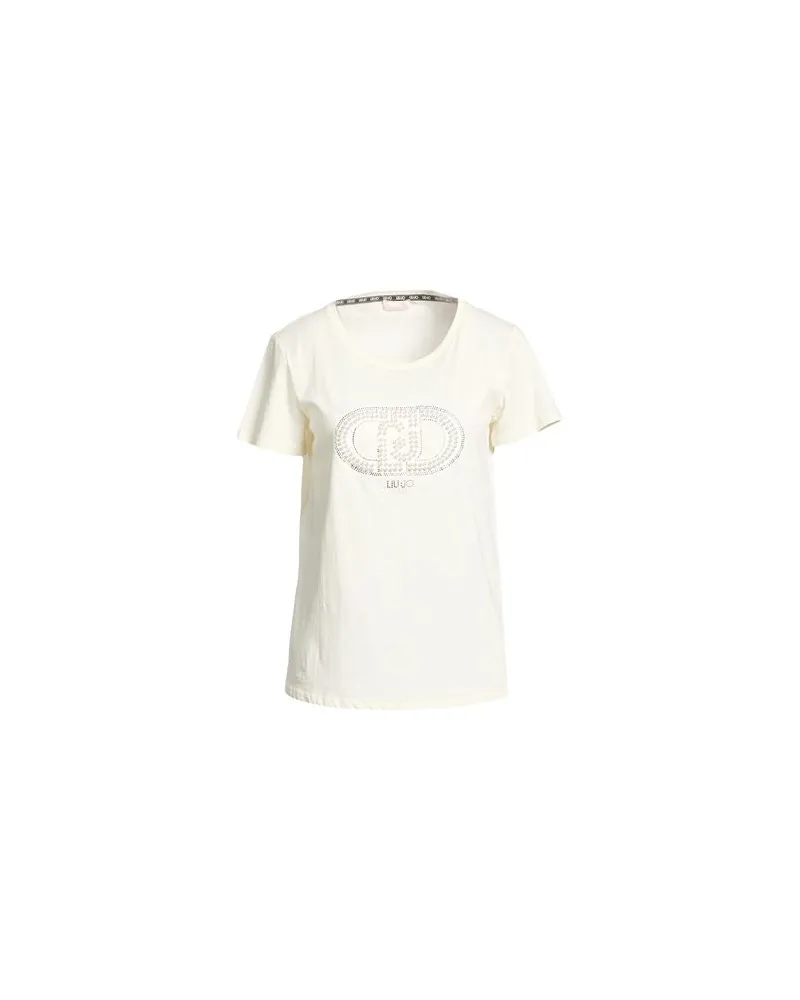 Liu Jo TOPS - T-shirtsauf YOOX.COM Elfenbein