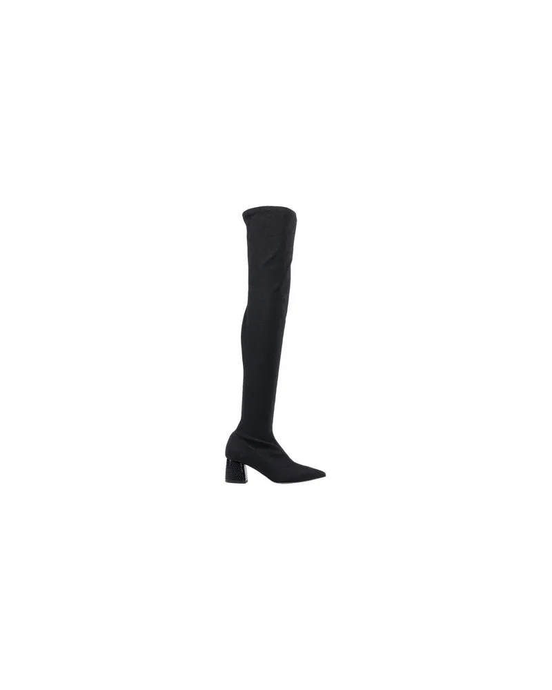 Pollini SCHUHE - Stiefelauf YOOX.COM Schwarz