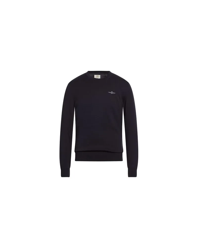 Aeronautica Militare STRICKWAREN - Pulloverauf YOOX.COM Nachtblau