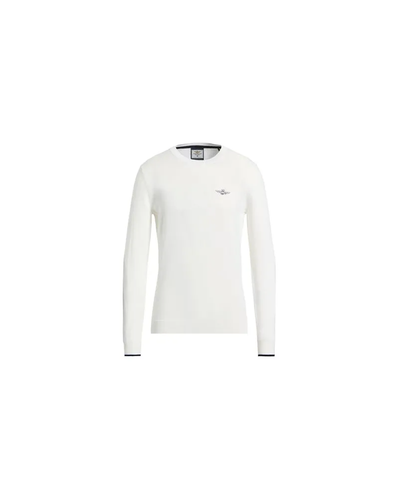 Aeronautica Militare STRICKWAREN - Pulloverauf YOOX.COM Weiß