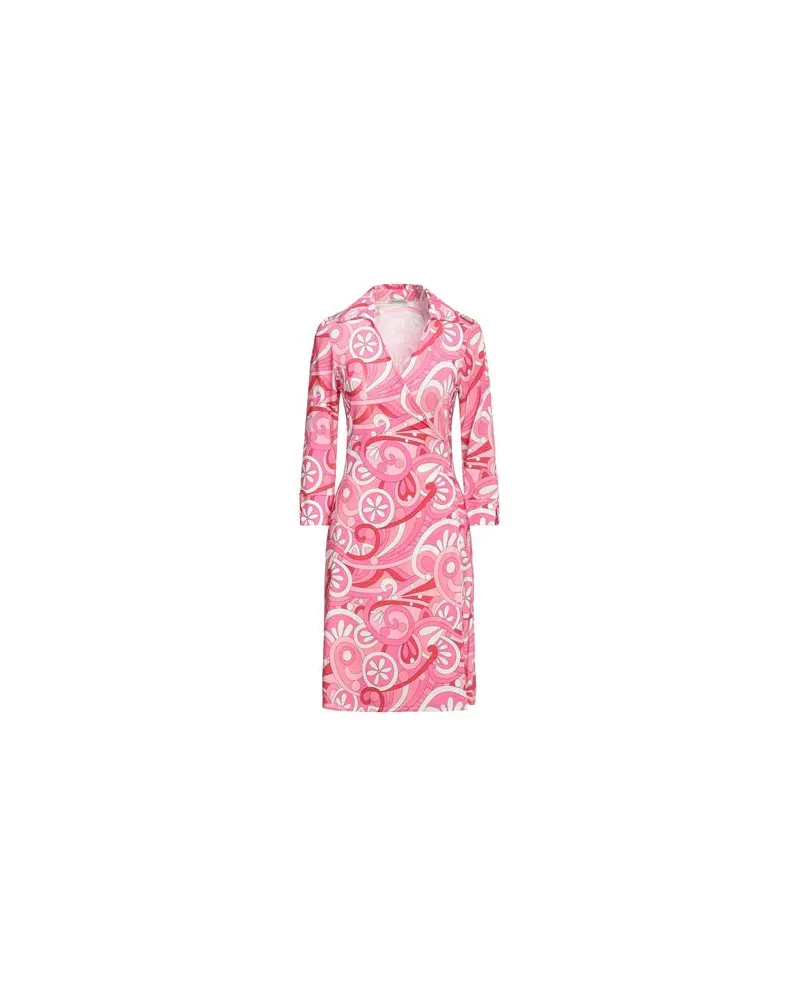 Camicettasnob KLEIDER - Midi-Kleiderauf YOOX.COM Rosa