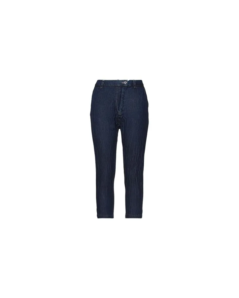 VIRNA DRÒ HOSEN & RÖCKE - Jeanshosenauf YOOX.COM Blau