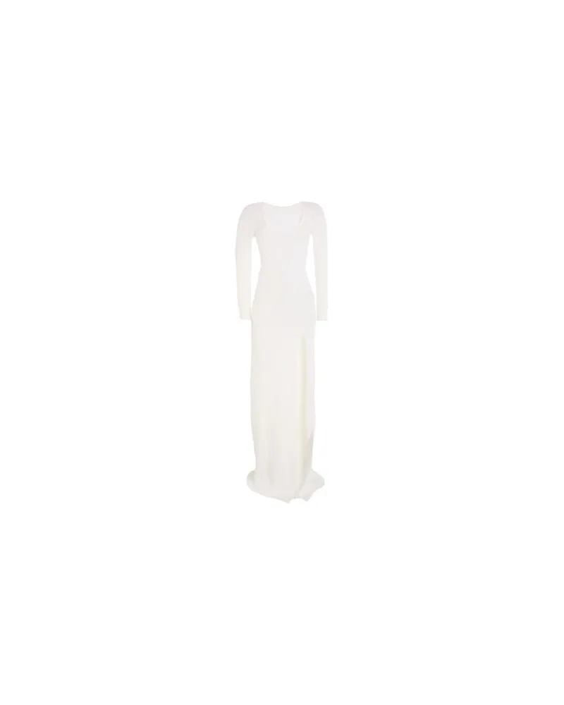Jacquemus KLEIDER - Maxi-Kleiderauf YOOX.COM Weiß